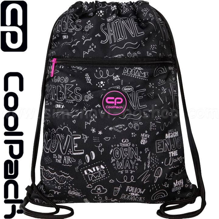 Cool Pack Vert   B&W ScribbleD070325