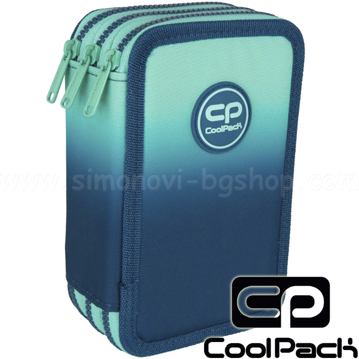 2023 Cool Pack Jumper 3 Jumper complet cu 3 fermoar Gradient Blue Lagoon F067690