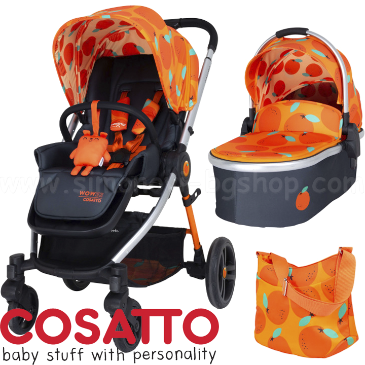 * Cosatto Combined baby stroller WOWWE 2in1 So OrangeyCT4520B