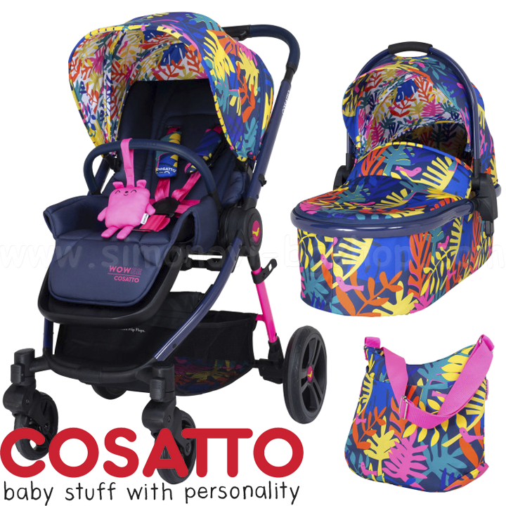 * Cosatto Combined baby stroller WOWWE 2in1 Club Tropicana CT4524