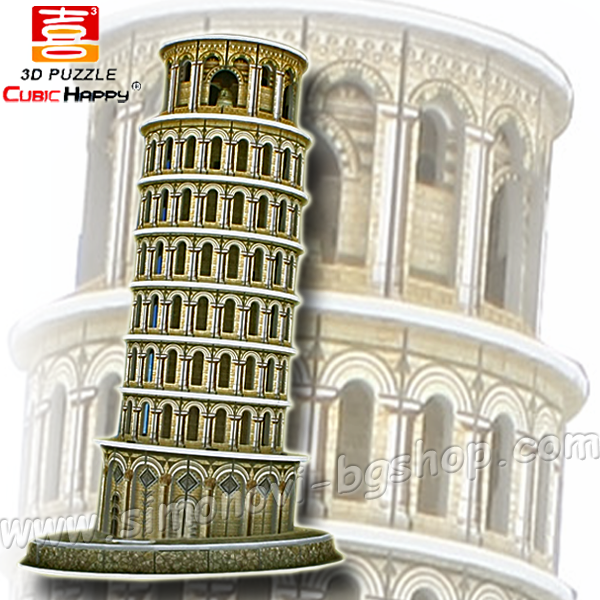Cubic Happy - 3D ����� Leaning Tower of Pisa