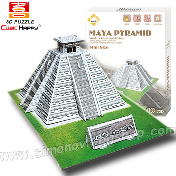 Cubic Happy - 3D ���� ����� Maya Piramid �������