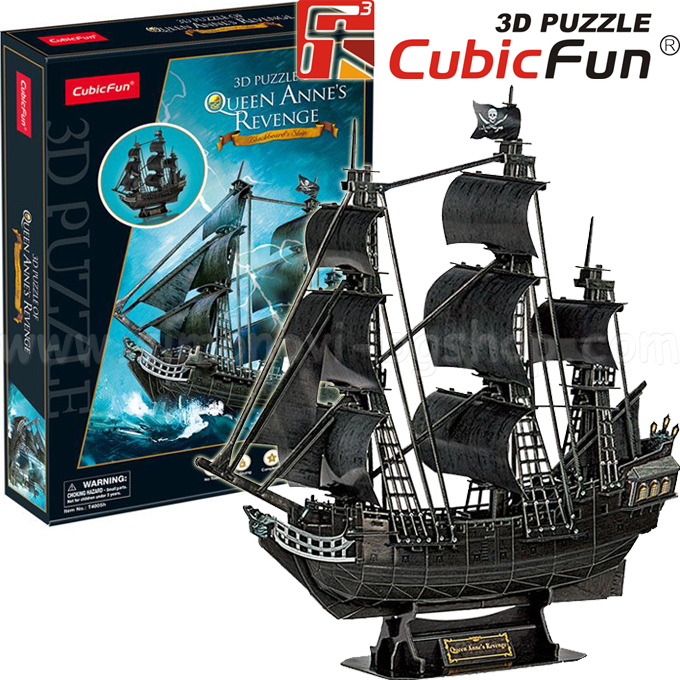 3D Cubic Fun Puzzles  180.      T4005h-V2