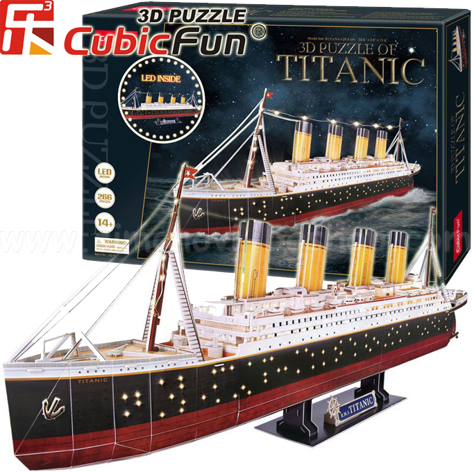 3D Cubic Fun Puzzles   266. LED L521h