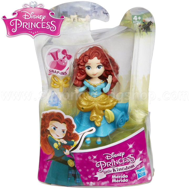 * Disney Princess  Mini Printesa Merida cu minunat B7152 rochie