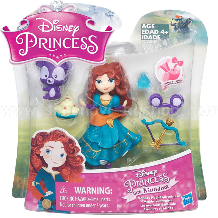 Disney Princess Mini papusa "Merida" cu accesorii B5332