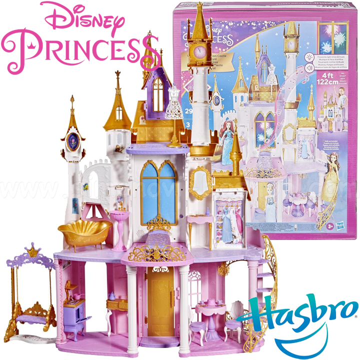 *Disney Princess Музикален приказен Замък Ultimate Celebration Castle F1059 *Disney Princess Музикален приказен Замък Ultimate Celebration Castle F1059