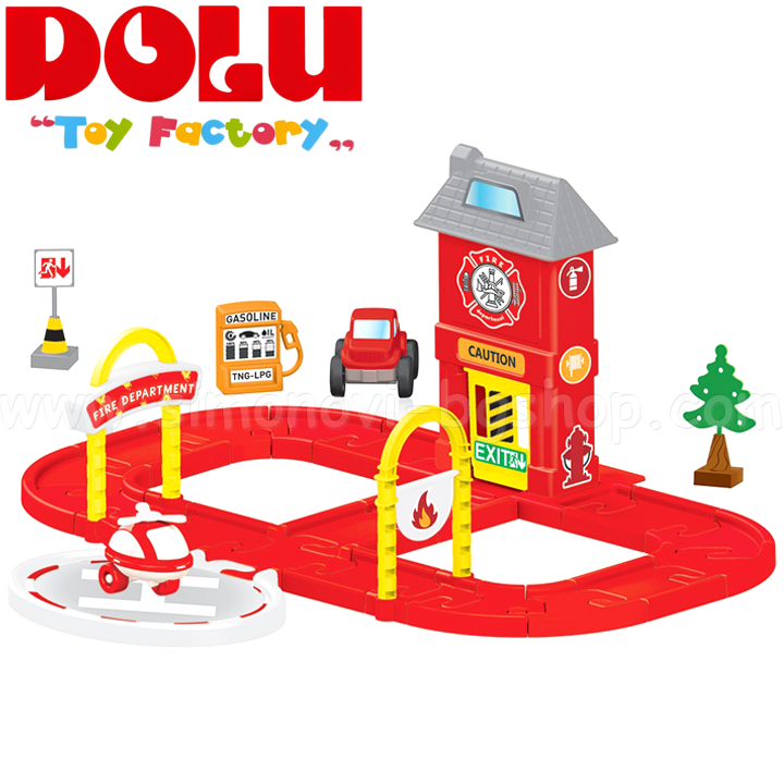 * Dolu Mini Giants Fire Station 36 parts 5150