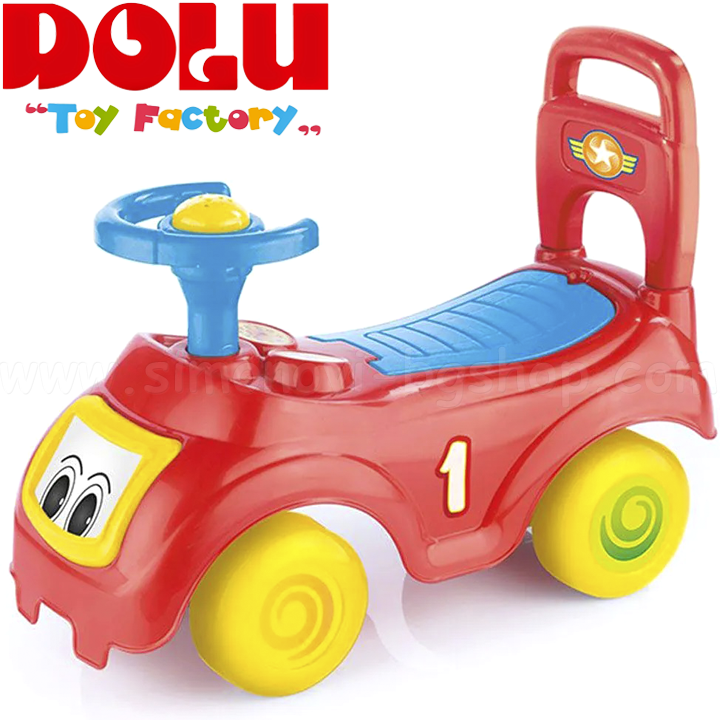 Dolu - Prima mea mașină Ride-on 8021 Red