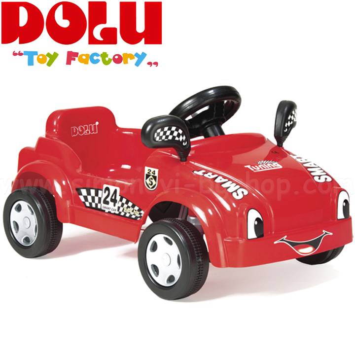* Dolu Children's car with SMART Red 8119 pedals