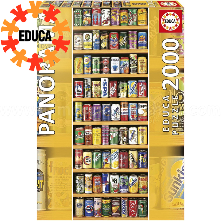 Educa Panorama  2000  Soft Cans 11053