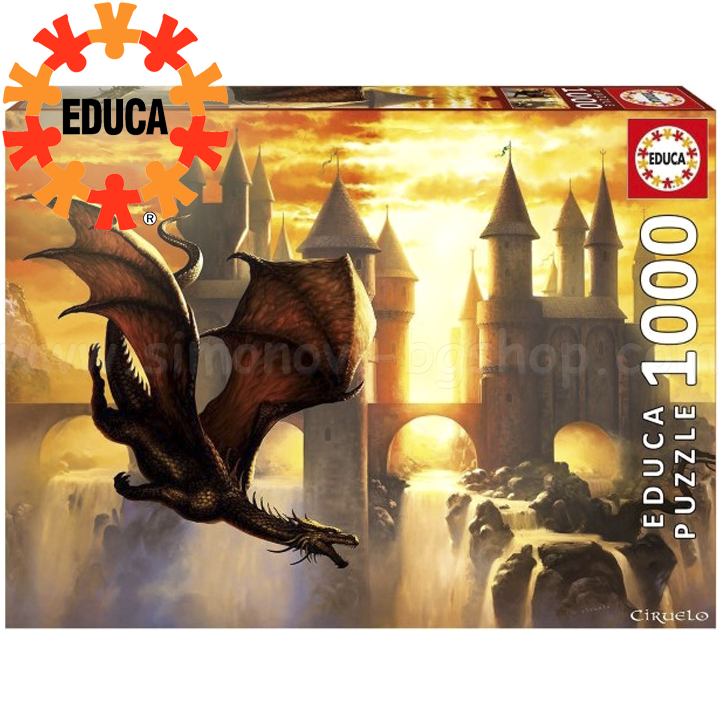 Educa - Puzzle - The Dragon - 1000 Elements 17312