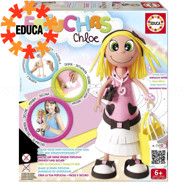 Educa Children set Fofucha Chloe 16363