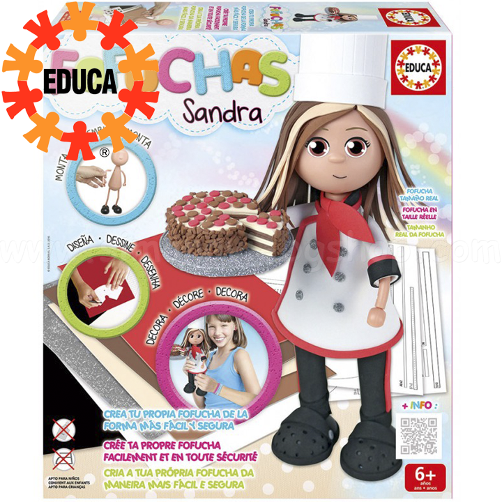 Educa Kids kit Fofucha Sandra Chef 16854