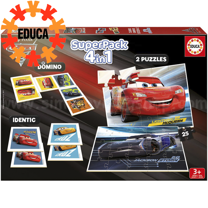 Educa Set CARS 3 17199