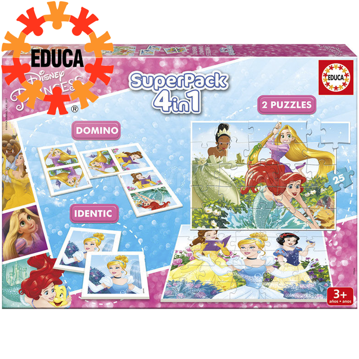Educa Set DISNEY PRINCESSES 17198