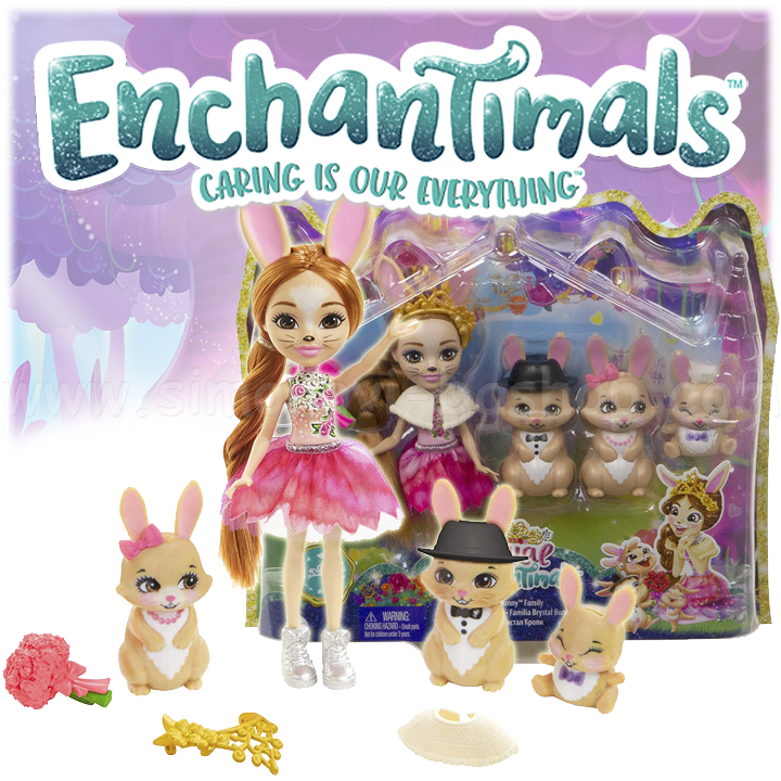 *Enchantimals  Brystal Bunny    GYJ08
