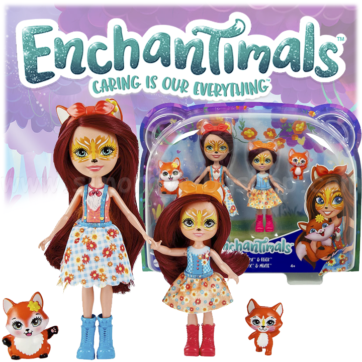 * Enchantimals   Felicity Fox & Feana Fox    HCF81