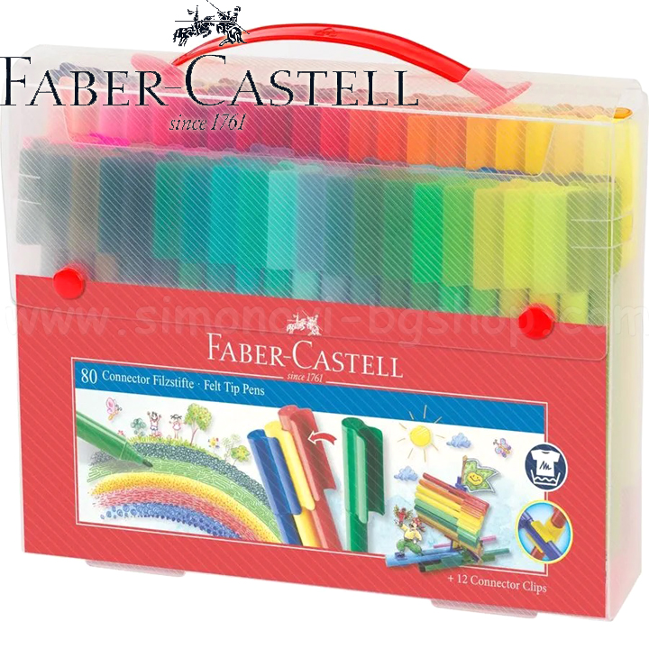 Faber Castell  80   12  Connector 155579