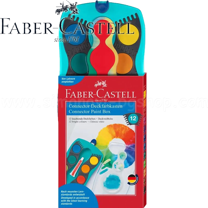Faber Castell   24  Turquoise Connector 6605120031