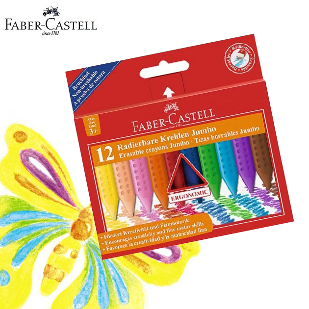 Faber Castell   12  Jumbo Grip 182411