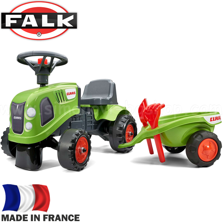 * FALK Children's tractor with Class Green 212C trailer