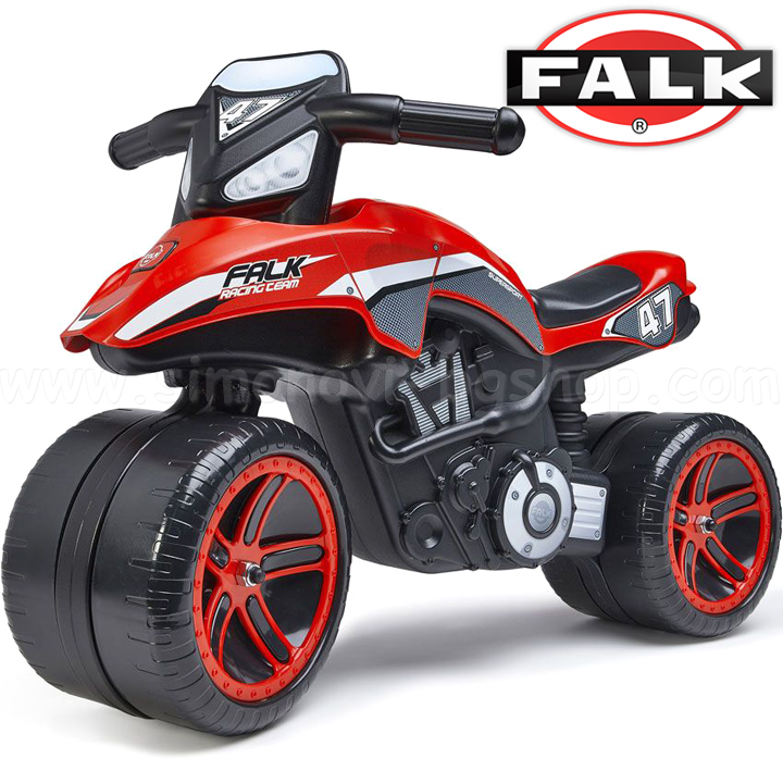 FALK Children's motorcycle Ride-on Red 137606