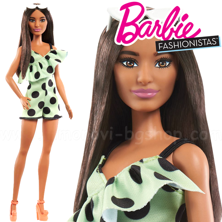Barbie Fashionistas - Păpușă Barbie Păr Brun HJR99 Păp