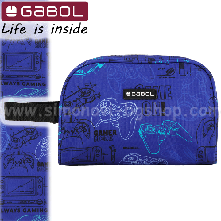 2025 Gabol Gaming Soft Cosmetic Bag with Single Zipper 23668803