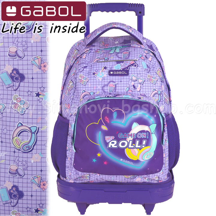 2025 Gabol Funny Wheeled Backpack 23608425