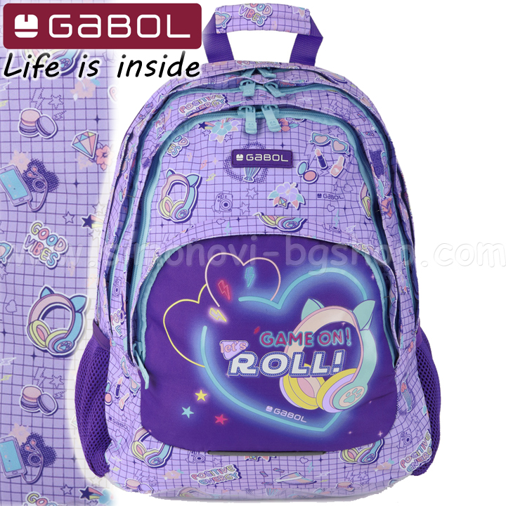 2025 Gabol Funny Three-compartment backpack 23604025