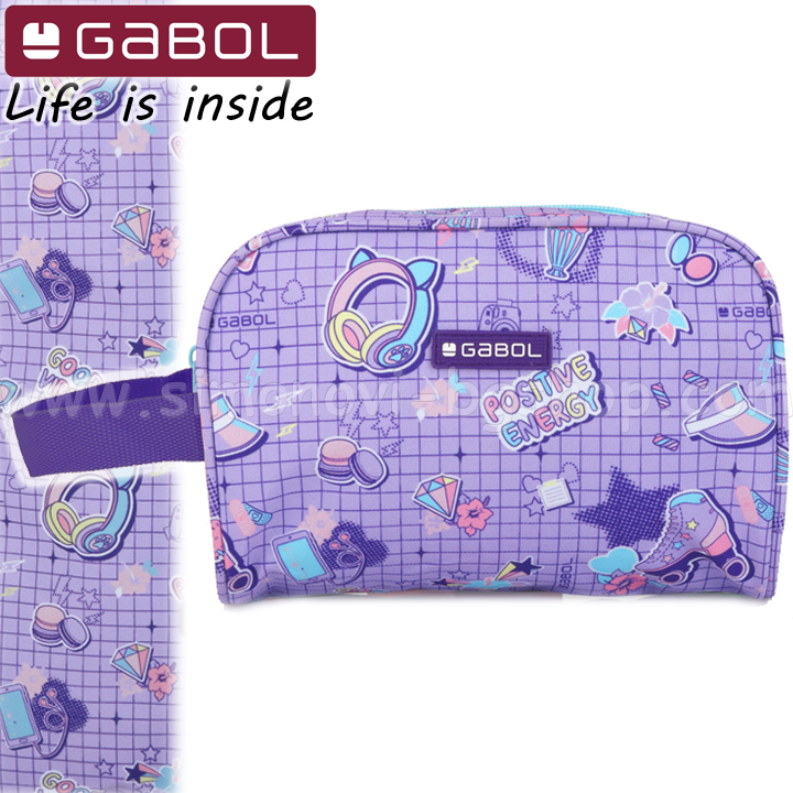 2025 Gabol Funny Soft Cosmetic Bag with Single Zipper 23608825