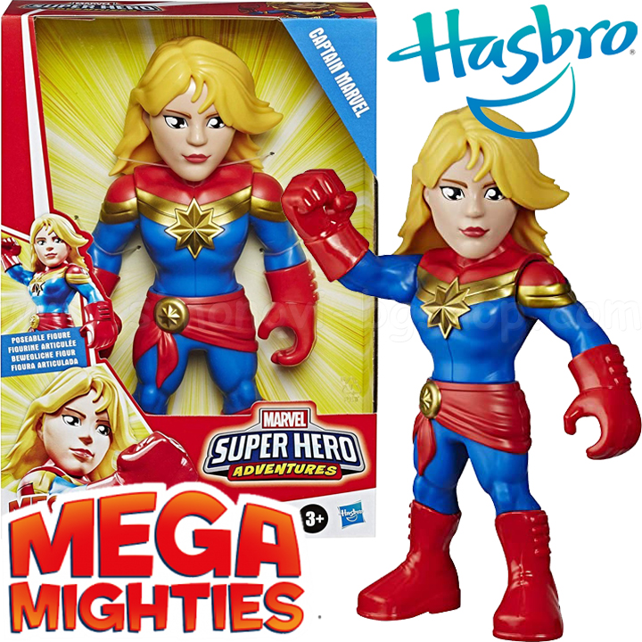 Marvel Avengers Mega Mighties Figura super-erou 25cm Captain Marvel 7933