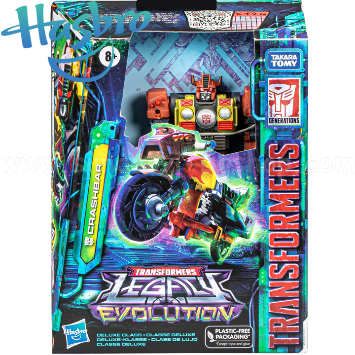 *Hasbro Transformers Legacy Evolution  Animated Crashbar 14. F7195