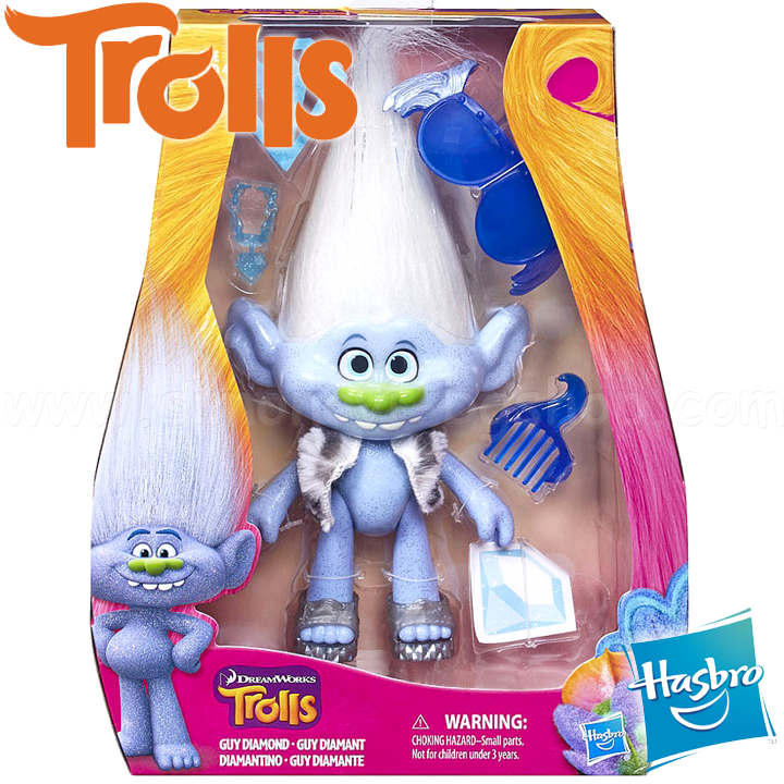 * Trollii Figurina Trolche Guy Sortimentul B6561