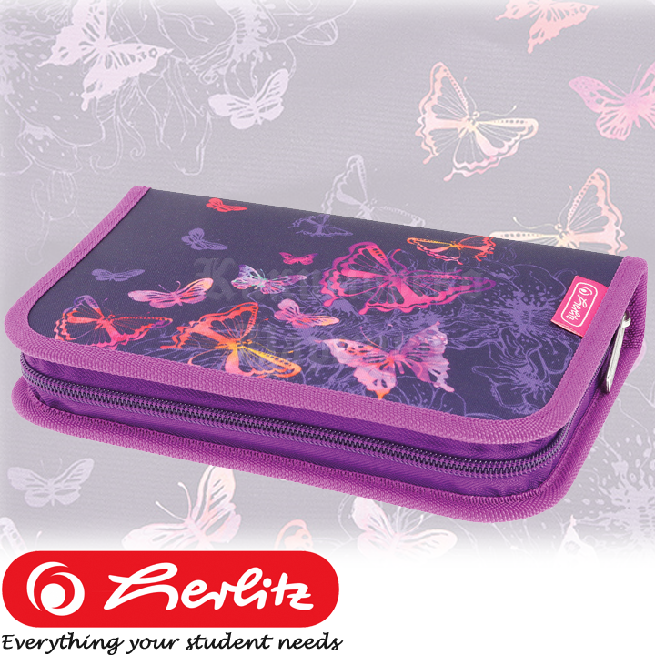 * 2022 Herlitz Smart Girls Case with 31 accessories Butterflies50038145