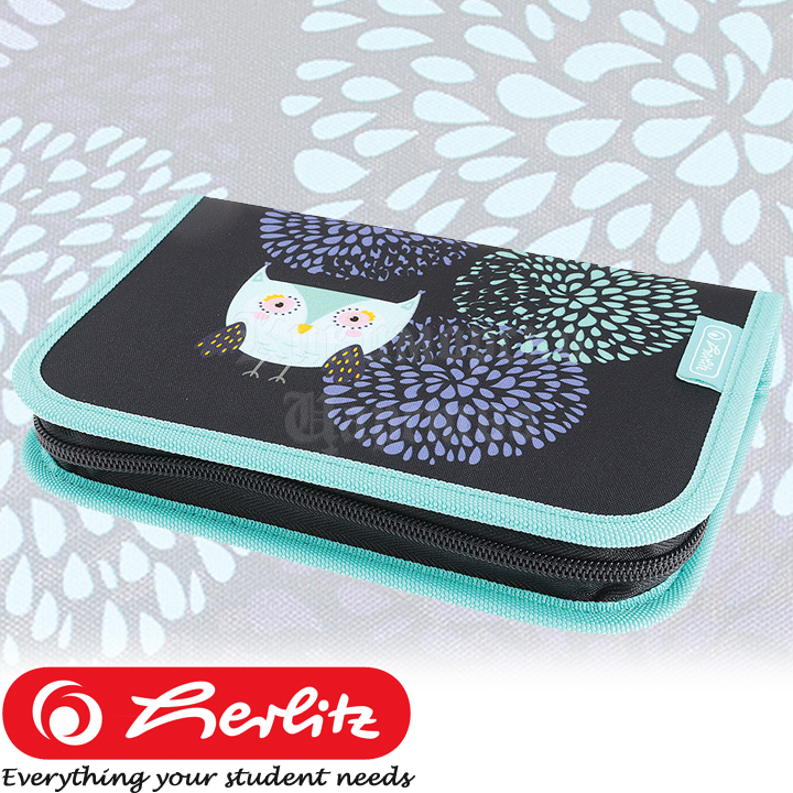 * 2023 Herlitz Mix Girls Travel Bag - Blank Flower Owl 50038725