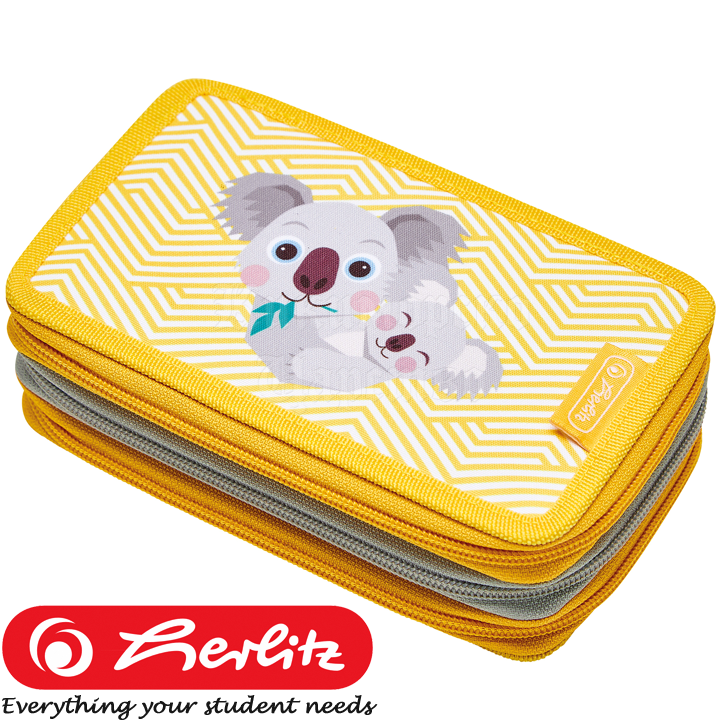 * 2022 Herlitz Animals Triple case - empty Koala 50038756
