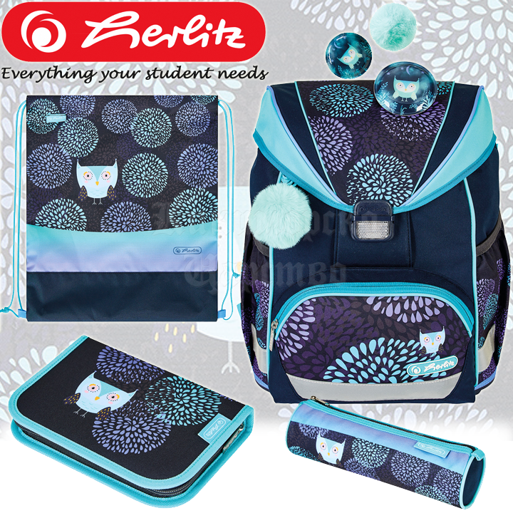 * 2023 Herlitz UltraLight Plus     Flower Owl50037681