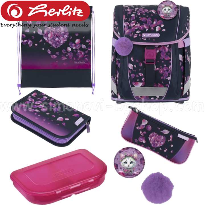 * 2026 Herlitz FiloActive XL Plus ����������� ������ � ��������� Blossom Dance 4