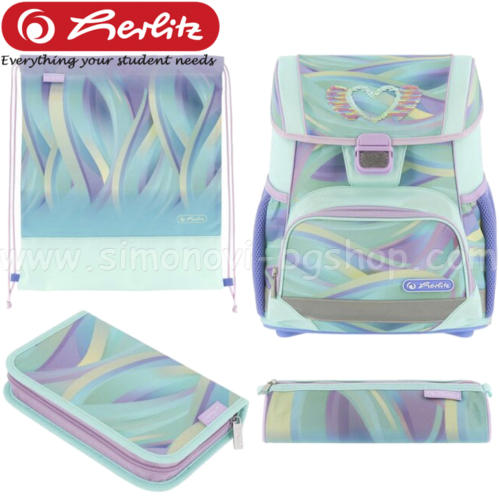 *2026 Herlitz Loop Plus ����������� ���������� ������ Minty Love 400205349