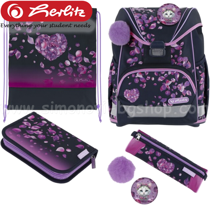 * 2026 Herlitz UltraLight Plus ���������� ������ � ��������� Blossom Dance 40020