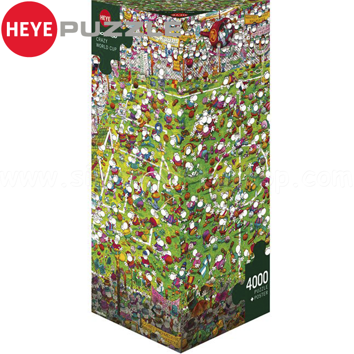 Heye Puzzle of 4000 parts of the World Cup, Mordillo 29072