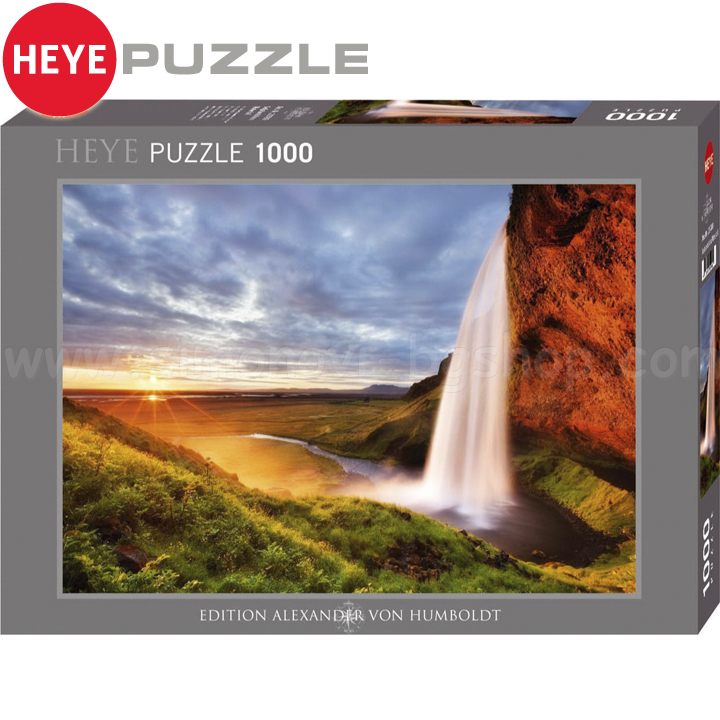Heye Puzzle 1000h Cascada Selalandsfos Alexander von Humboldt 29769