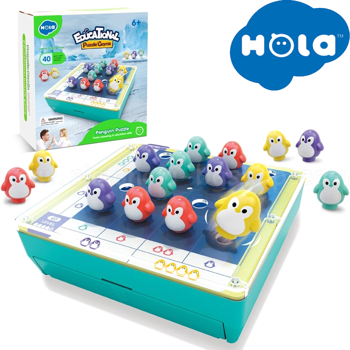 Hola Smart game Sort the penguins H7986