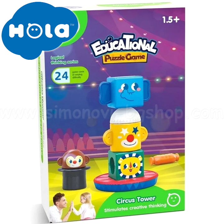 Hola Smart game Circus tower H7981