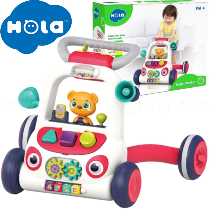 Hola Educational walker with music and light H8997
