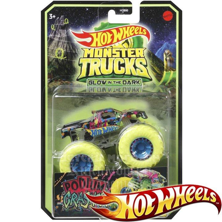 * Hot Wheels Monster Truck Luminous Mini Buggy 1:64 HCB50 Assortment