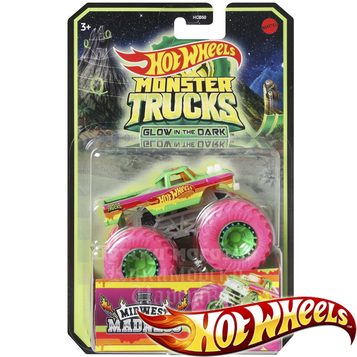 * Hot Wheels Monster Truck Luminous Mini Buggy 1:64 HCB50 Assortment
