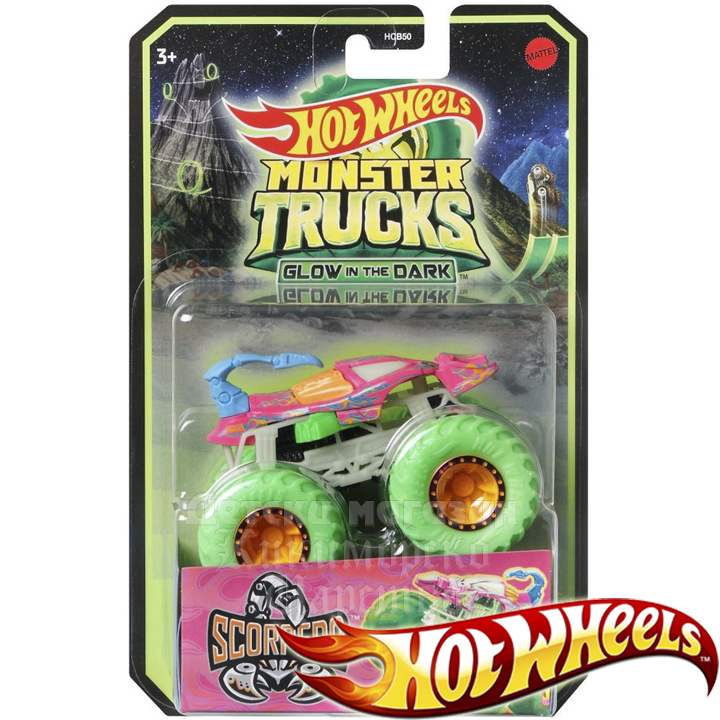* Hot Wheels Monster Truck Luminous Mini Buggy 1:64 HCB50 Assortment